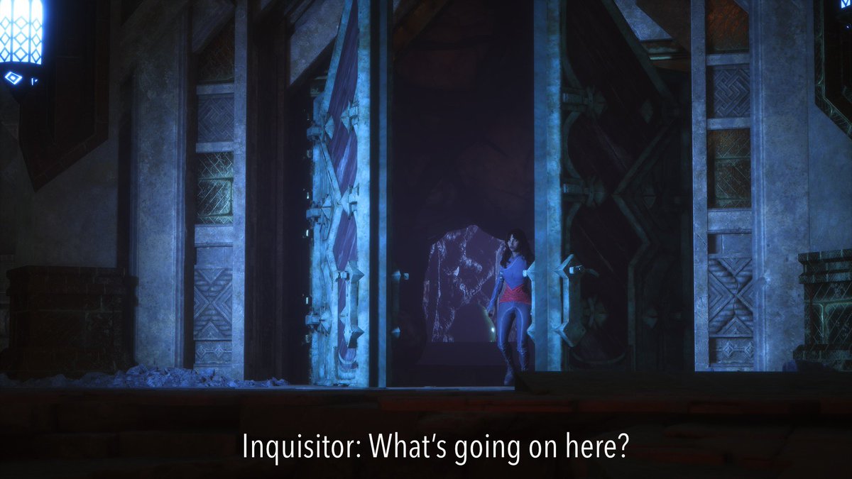 trulychalant's tweet image. #veilguardspoilers 

The Inquisitor could have done something so funny here 😔 missed opportunity