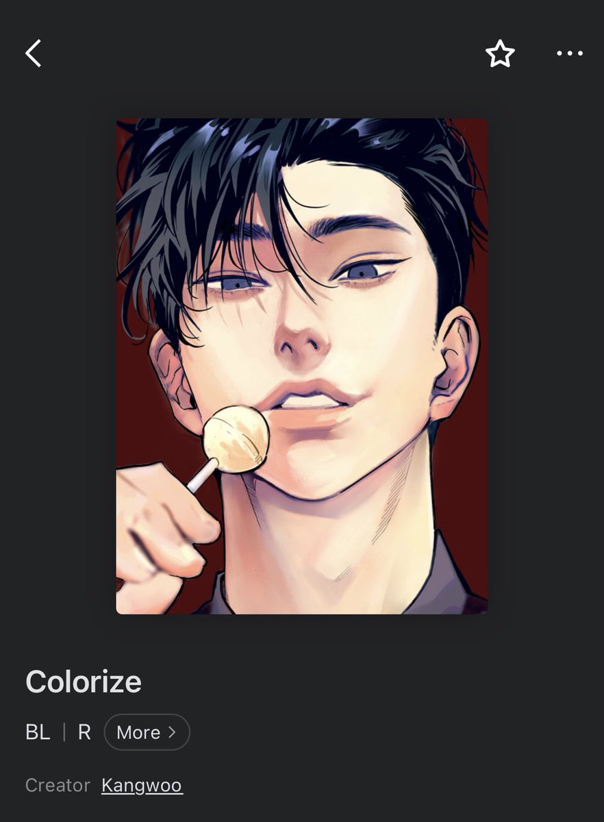 scftuan's tweet image. does the art get better because i feel like i was catfished 
#colorize