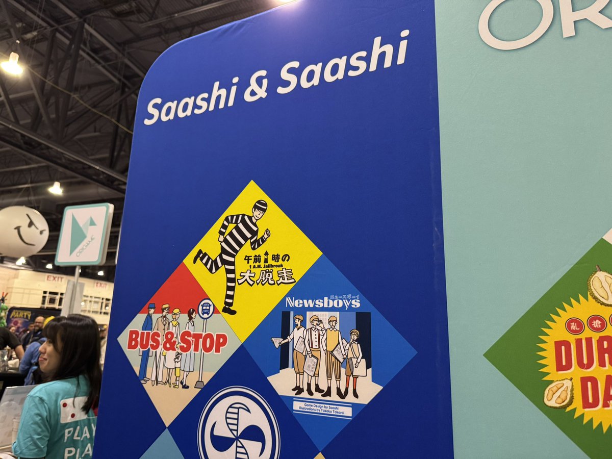 BoardGameAnimal's tweet image. Beyond delighted to pick up these  @saashiandsaashi games!! And the folks at the booth were so nice~

Some of the games we wanted were sold out unfortunately but I still consider this a big win. So excited to get these to the table!!

#pax