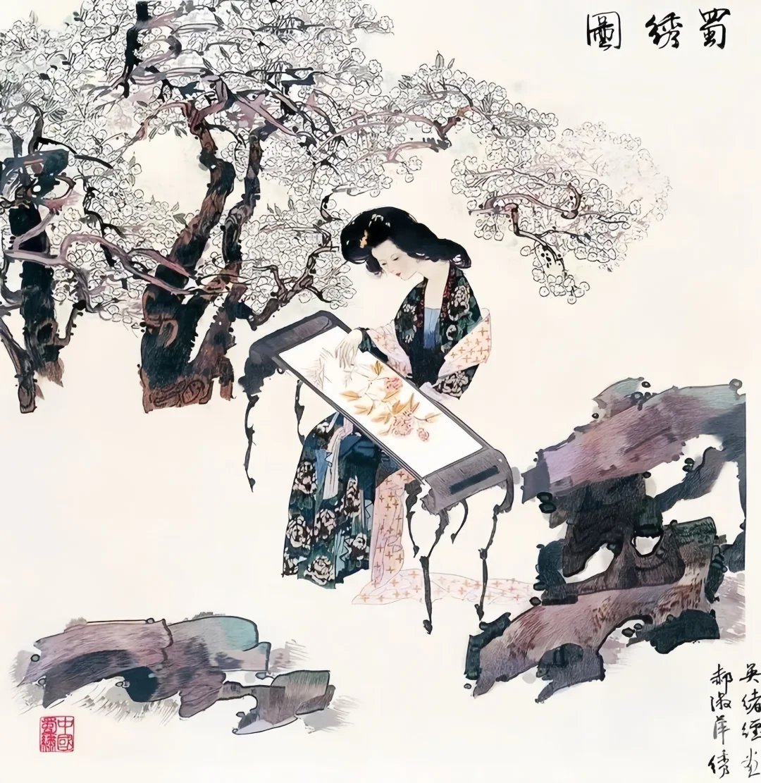 ShenNiaoCN's tweet image. Shu Embroidery from Sichuan brings to life its landscapes and culture through exquisite silk threads. A masterpiece in every stitch. 🌄🪡 #ShuEmbroidery #SichuanHeritage 
蜀绣以其精美的丝线刺绣，描绘出四川的山水和人文，是一针一线的艺术结晶 #蜀绣 #四川