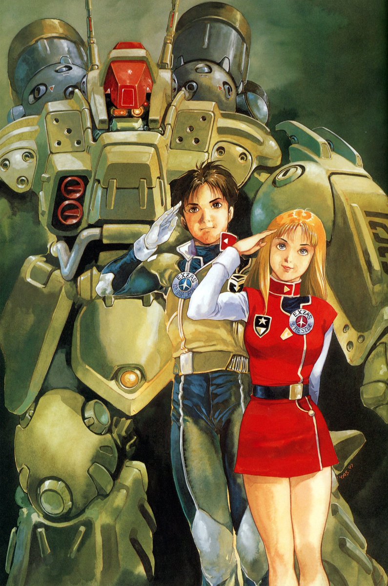 DEGCHIRON's tweet photo. ASSAULT SUITS VALKEN 2 #安彦良和生誕祭 https://t.co/O8QBCv6Ydv