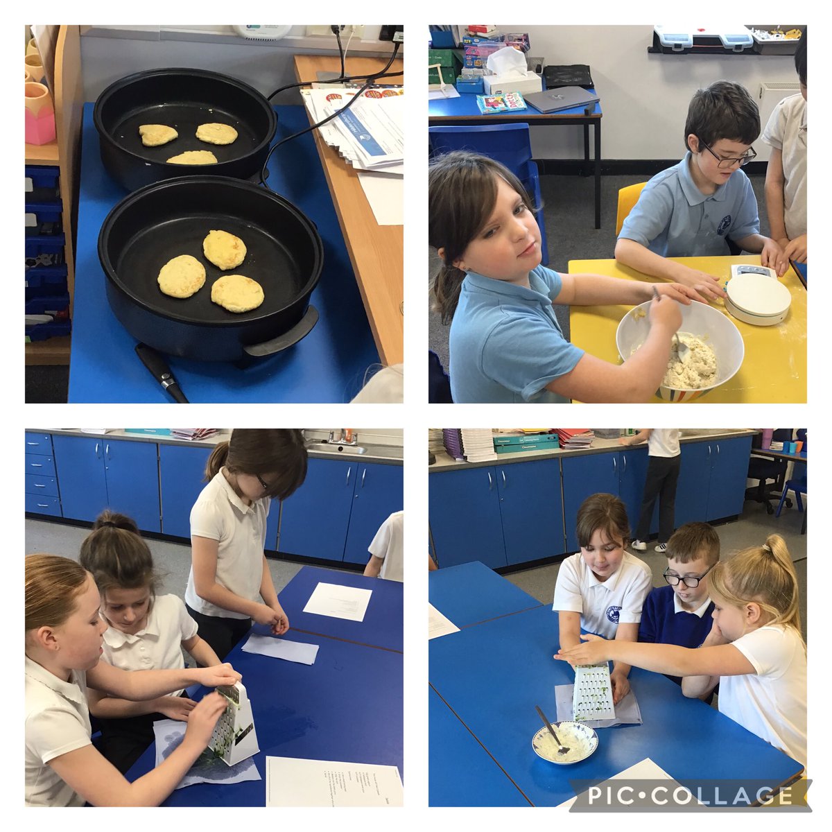 HilderthorpeSch's tweet photo. 4JW had a brilliant time using their history, maths, English and DT skills on Friday making Greek food, they even got to enjoy their feast afterwards #hildeng #hildhist #hildmaths #hilddt #hildyear4 https://t.co/lRTJ1GFze5