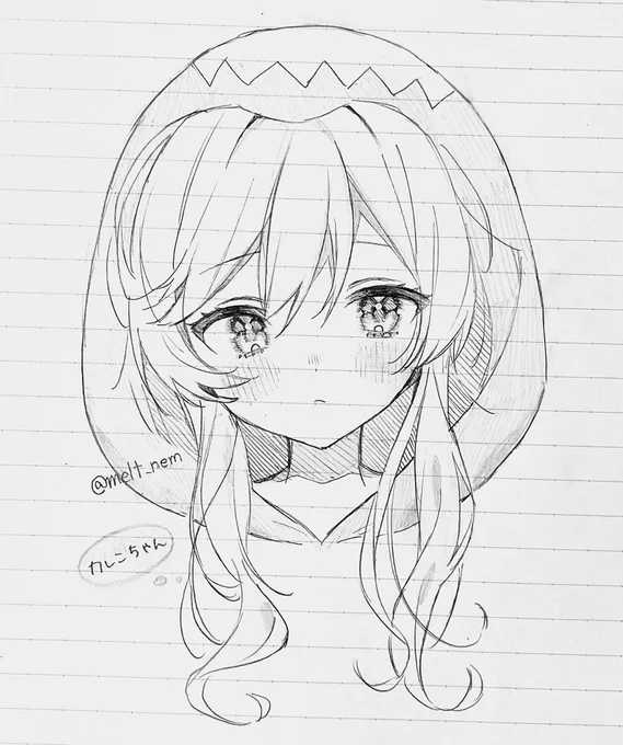 もちめるとさんが描いてくれた!! 