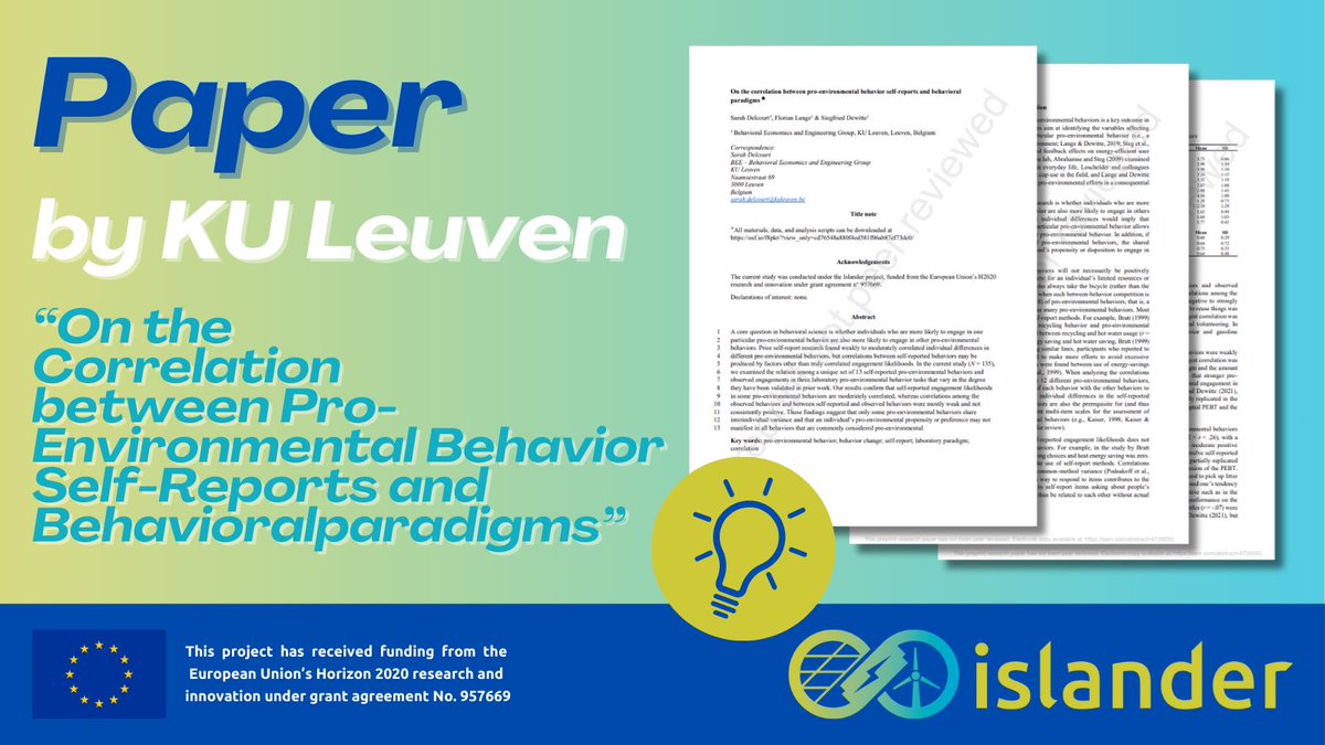 ISLANDER Project tweet media