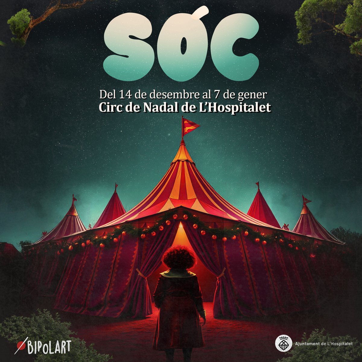 🎪 Torna el 𝐂𝐢𝐫𝐜 𝐝𝐞 𝐍𝐚𝐝𝐚𝐥 a #LHospitalet, del 14/12 al 7/01. Aconsegueix la teva entrada❗️

🔸Obrim reserves avui dilluns, 09/12, a les 12 i les 18h
🔸I el divendres 13/12, a les 12h i les 18h

📲al web l-h.cat/nadal

#NadalLH