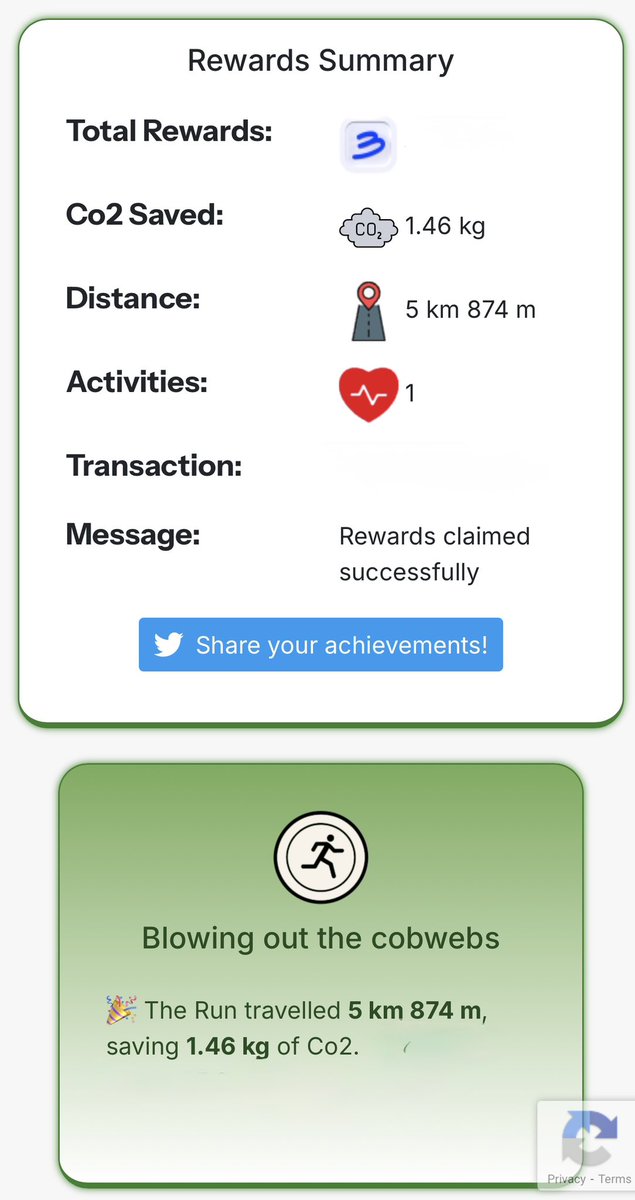 The VeChain eco is wholesome AF. 

@vekingsCTO made me a PFP over the weekend, I went shopping with <a href="/greencart_vet/">Green Cart</a> and got rewarded for buying fruits and veggies, and I just did a 5K run using <a href="/green_commuter/">Green Commuter</a> and earned $B3TR.

This is how you use Web3 for better, amigos.

$VET