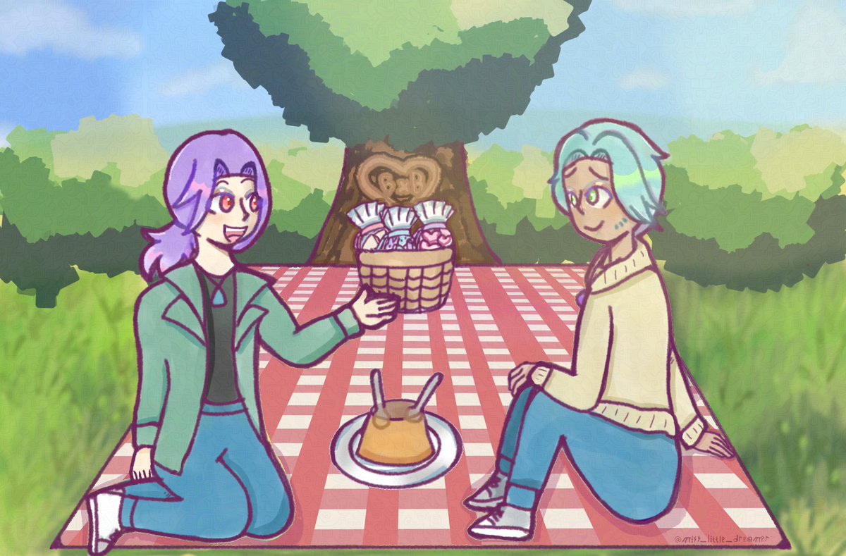 Miss_Dreamerx's tweet photo. #BXBWEEK24
Día 7: Día libre/Futuro

Si se pudo! el día final de la BxB Week,quize combinar los 2 temas ,están en un Día libre haciendo un picnic en el futuro :D https://t.co/sozRYUdhBH