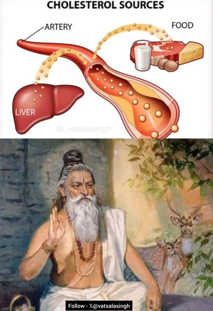 हार्ट अटैक..हमारे  देश  भारत  में  3000 साल  पहले  एक  बहुत  बड़े ऋषि  हुये थे महाऋषि वागवट..

इसे सेव कर सुरक्षित कर लें, ऐसी पोस्ट कम ही आती है..अंत तक जरुर पढ़े🧵