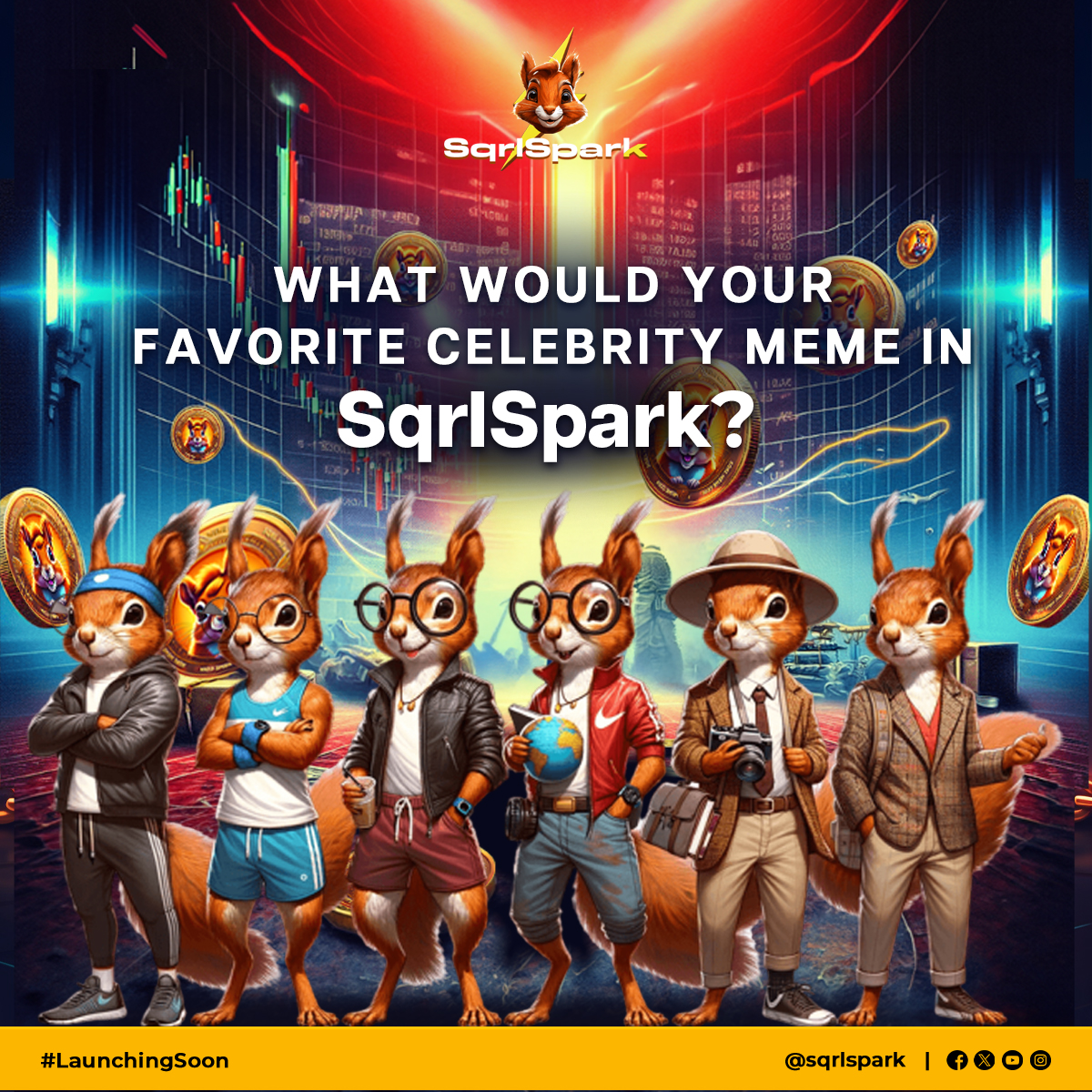 SqrlsPark's tweet photo. Introducing Sqrls meme coin: Revolutionizing Digital Assets
π Sqrls meme coin is here to ignite the future of cryptocurrency!
π Built for speed, security, and seamless transactions.
π https://t.co/5PyvodoyG3
#SqrlsmemeCoin #CryptoRevolution #BlockchainInnovation https://t.co/26uwgaPtBD