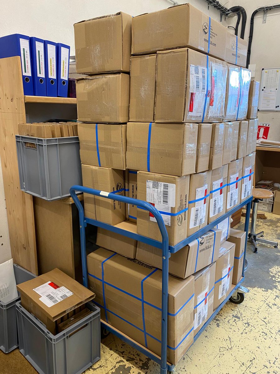 Nos dernières nouveautés 2024 sont arrivées !
Voici vos commandes qui sont parties la semaine dernière et que vous devriez bientôt trouver dans votre boîte aux lettres.
Si vous ne les avez pas encore commandé, il est encore temps. Pour cela, rdv : xl6.com