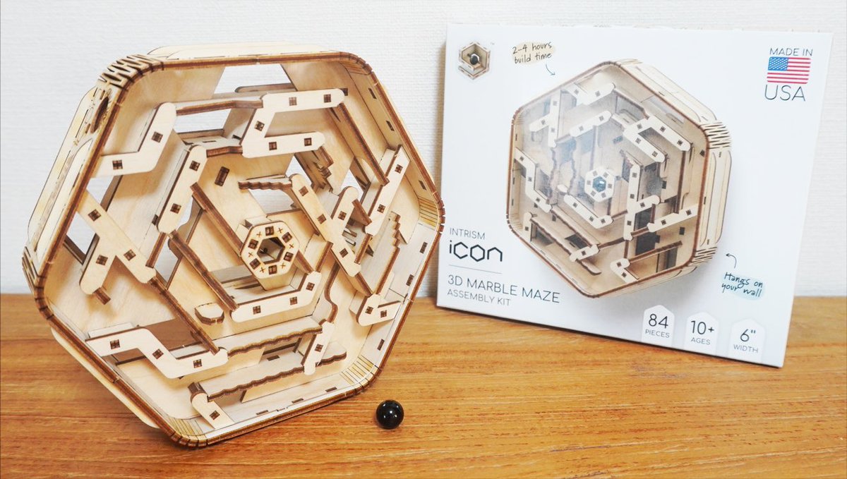 puzzleking4444's tweet photo. 組み立てて遊んで飾れる3D迷路キット Intrism Icon(イントリズムアイコン) https://t.co/oIAxo4jMK9
1月16日までkibidangoにてクラファン中。
#kibidango
#intrism https://t.co/O638O0TcuH