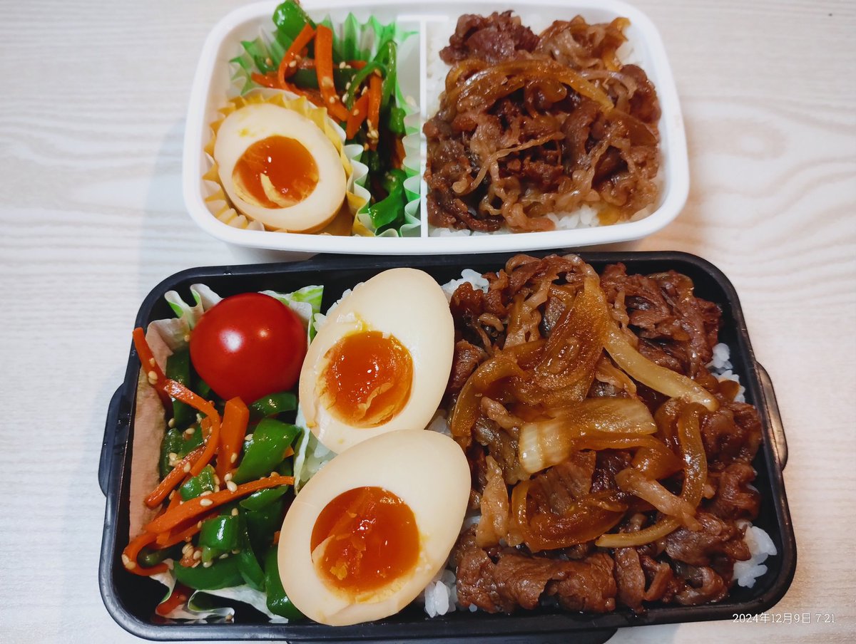 Roymil311's tweet photo. ＃お弁当 #お弁当記録 
#お弁当作り楽しもう部 
#娘弁当 ＃息子弁当
＃中学生弁当

人間ドックのバリウム…枠が無く胃カメラに変更出来なかった😭
腰痛なのに、またあの台の上でゴロゴロするのか😵 https://t.co/L3P4Kpg1b8