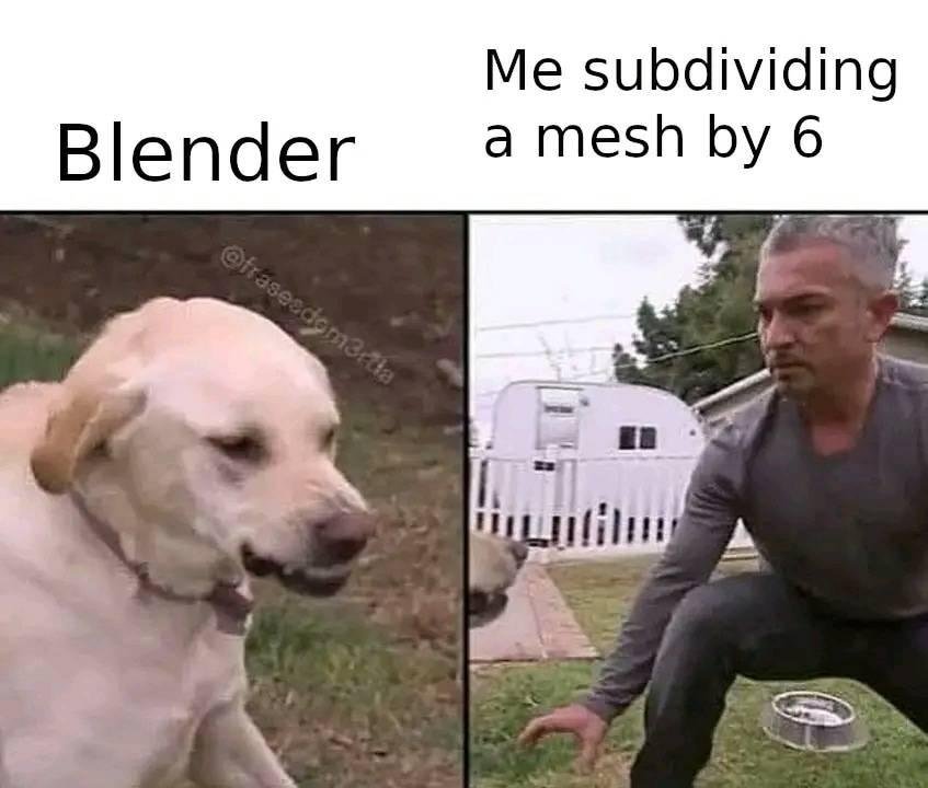 Ugh! IYKYK. 😆

#3d #artist #blender #artistlife <a href="/Blender/">Blender 🔶</a> <a href="/BlenderArtist/">BlenderArtist</a>