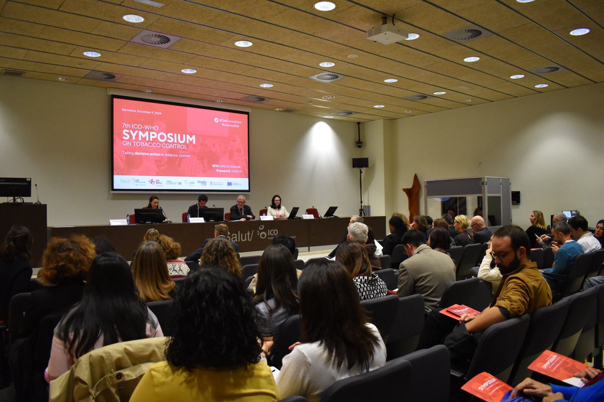 TobControlUnit's tweet photo. The 7th ICO-WHO Symposium on Tobacco Control has officially kicked off! Everyone is ready to discuss and reflect on current tobacco control issues. 

Follow the event via streaming: https://t.co/sIiuQd8jgU  

#icowho24 https://t.co/sYZSN5dXDQ