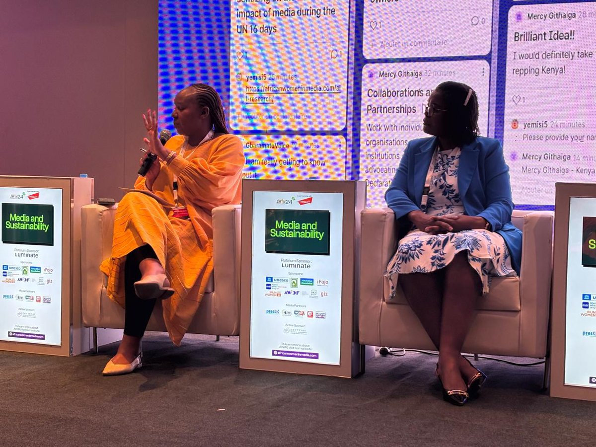 AU_WGYD's tweet photo. As part of the #16DaysOfActivismAgainstGBV, @AU_WGYD's Programme Specialist, Ms. Lindiwe Mugabe, participated in a panel discussion on " Kigali Declaration: Commitments for Sustainable Change" at the @RealAWiM conference 2024 in Dakar, Senegal. https://t.co/S9kV0lFNI2