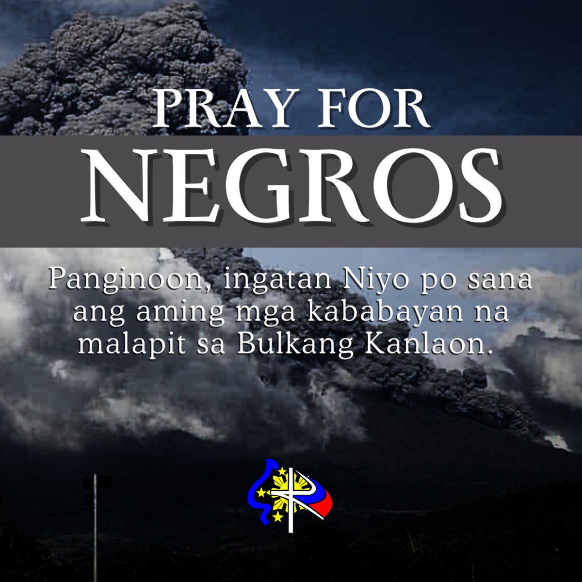 PRAY FOR NEGROS. 🙏 #KanlaonVolcano

Panginoon, ingatan Niyo po sana ang aming mga kababayaan na malapit sa Bulkang Kanlaon.