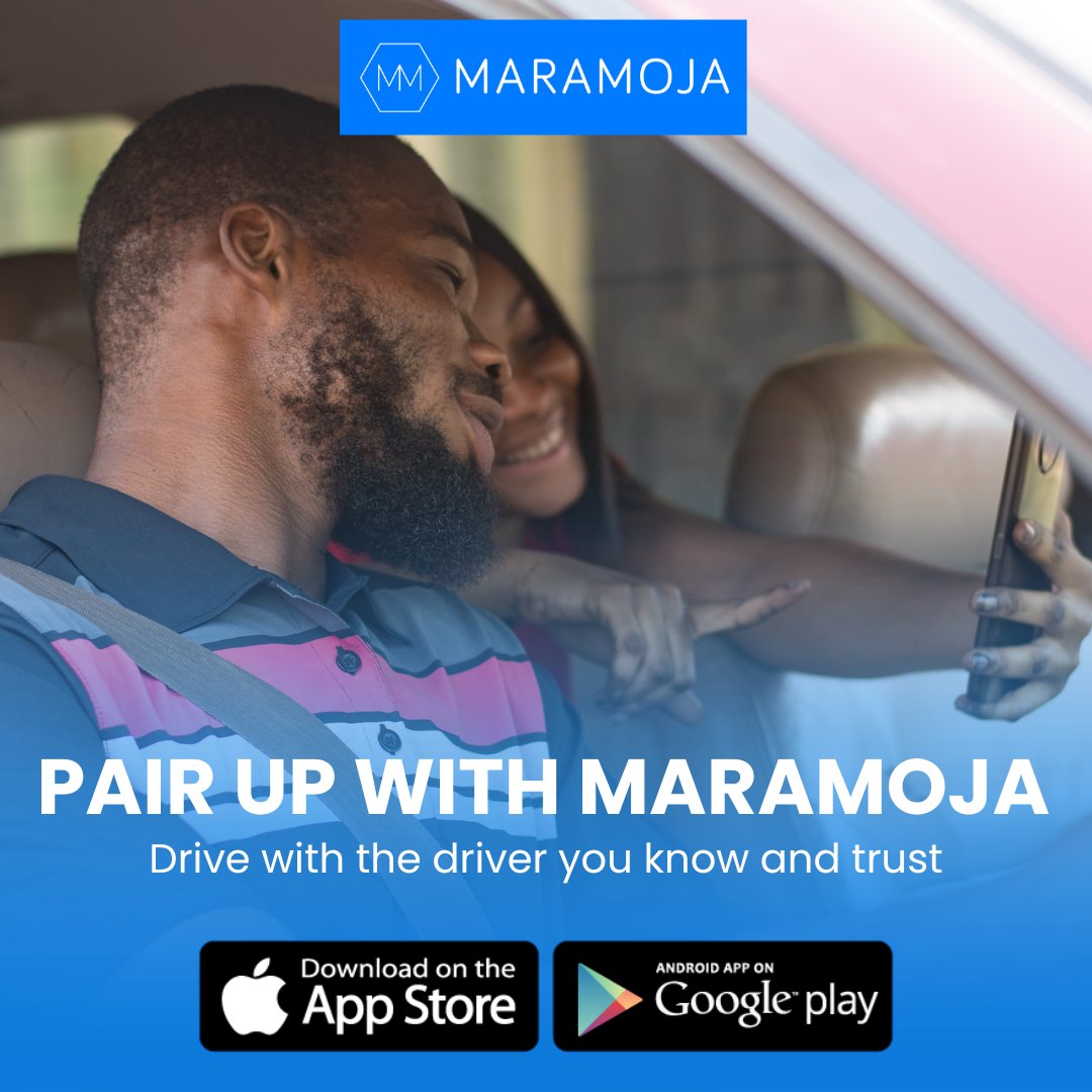 MM_Nrb's tweet photo. 🚖 Your Ride, Your Rules!

Say goodbye to random pairings! With MARAMOJA's PAIR BUTTON, you’re in charge. 🚦

✨ Ride with the driver you trust.
✨ Pair seamlessly with your clients.

Ready to own your ride? Download the MARAMOJA app now! 🚀

#MARAMOJA #PairButton #RideYourWay https://t.co/B4gVTcytPY