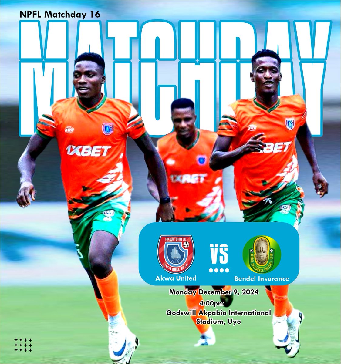 AkwaUnited_fc's tweet photo. A New Day ๐ค๏ธ to make an impact๐ช๐ฝโฝ
#PromiseKeepers
#NPFL25
#FreshEnergy
#SameFocus https://t.co/8tUGsPodZj