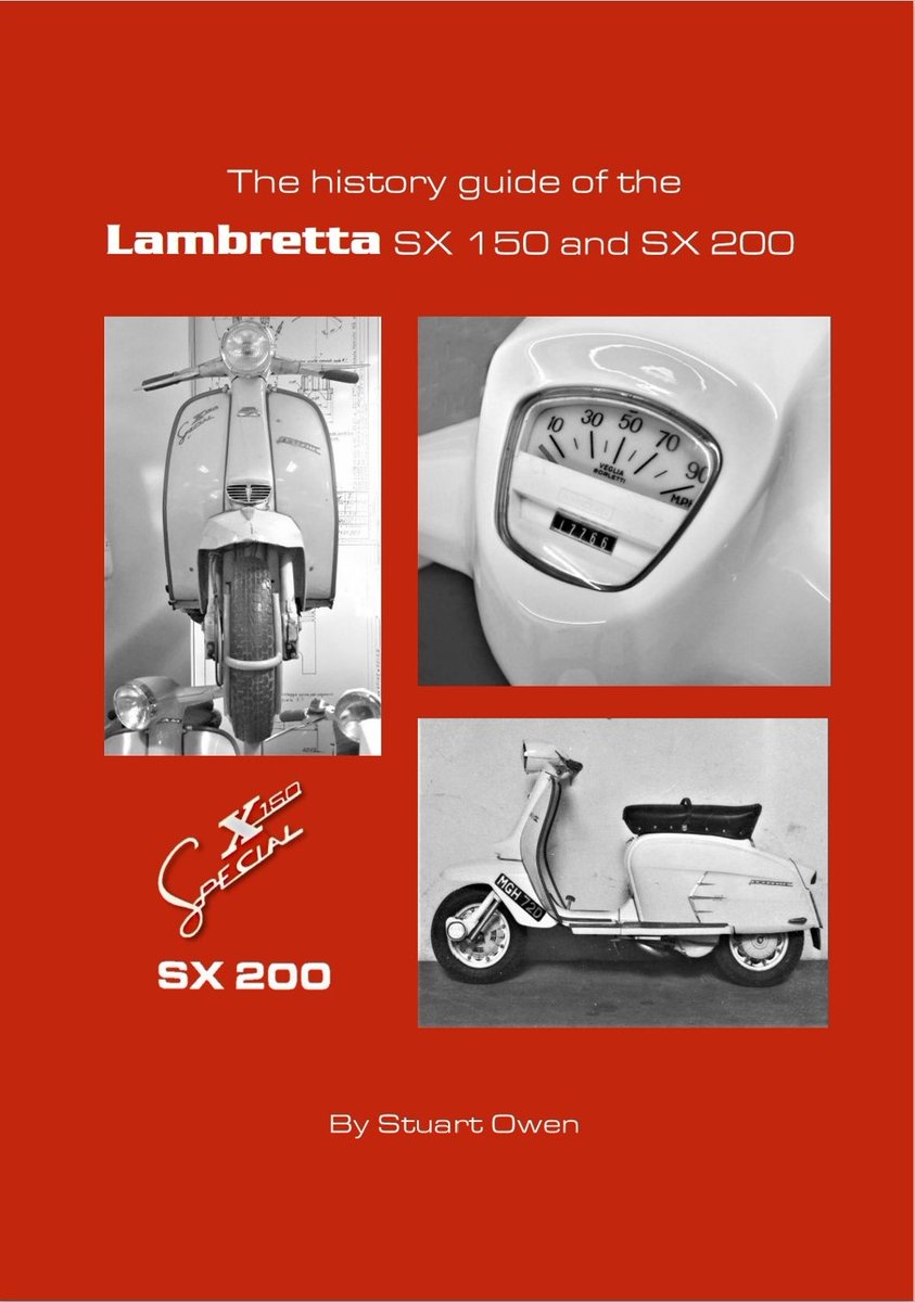 StuartOwen100's tweet photo. S.X appeal, as Bob used to say and get yours in time for Christmas With these two publications (Please click on the links to purchase) https://t.co/269gNNFU22
https://t.co/uMll6acwOQ
#lambretta #lambrettaSX200 #lambrettas.xappeal https://t.co/DcdZ8spnCc
