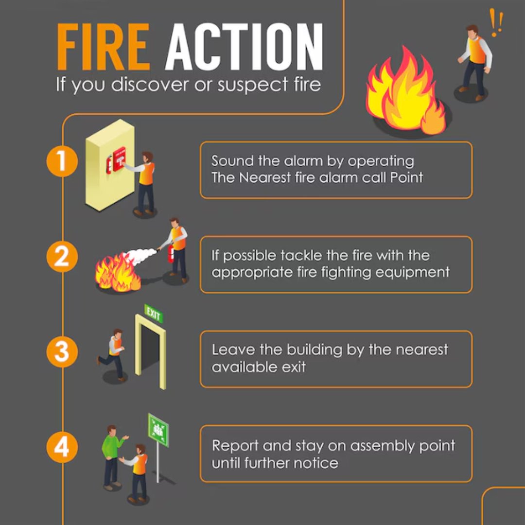 aifdmc_official's tweet photo. Be ready to act! Know the right fire extinguisher for every type of fire and stay safe. 📷📷 #FireSafety #FireExtinguishers #StayPrepared #SafetyFirst #emergencypreparedness https://t.co/RC9308ZXe5