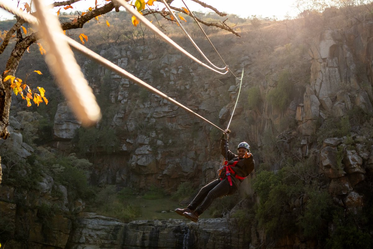 Matatane Zipline, an exhilarating adventure that offers a bird’s-eye view of Babanango’s lush beauty. 

Suspended high above the landscape, the zipline is more than a thrill—it’s a perspective few ever experience.

Read more about our activities here:
babanango.com/blog/wildernes…