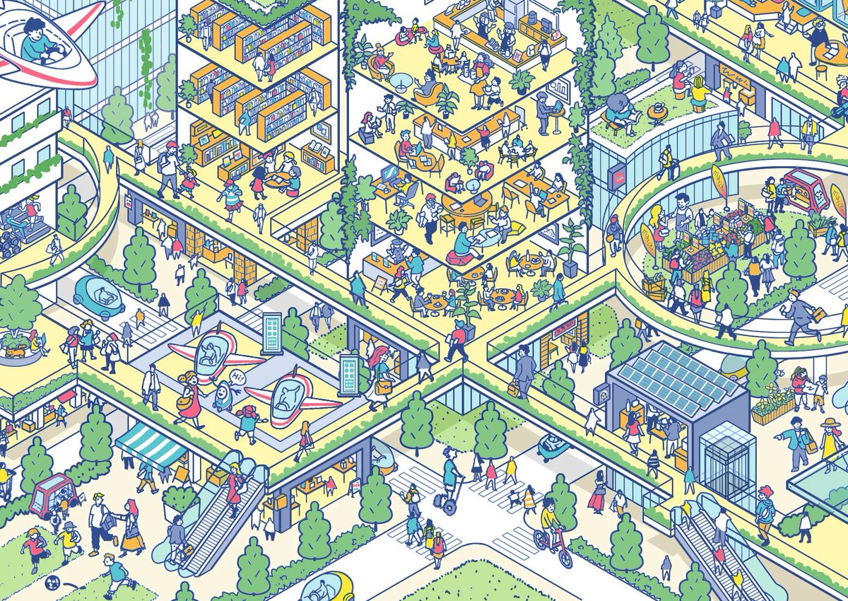 石井山下翔一朗|イラストレーター社長|建築イラスト|グーチョキパース tweet media