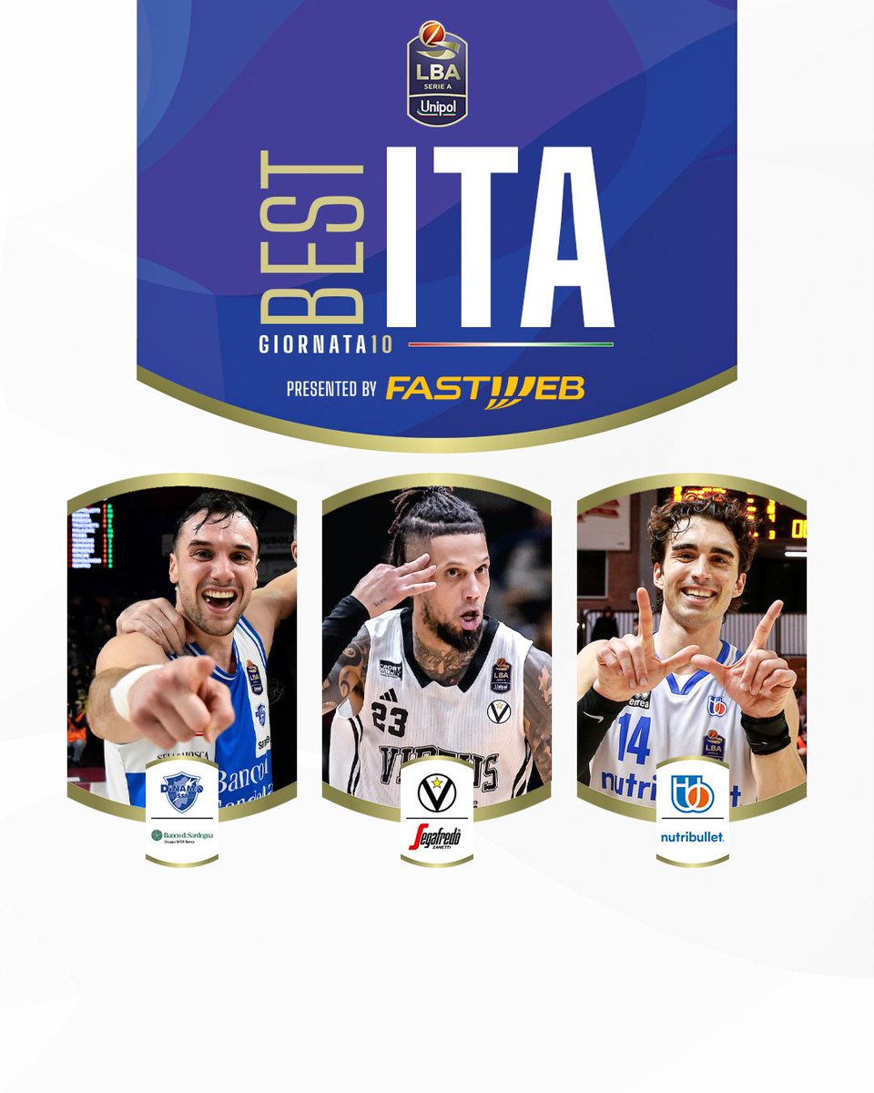 LegaBasketA's tweet photo. Chi è il #BestITA 🇮🇹 @FASTWEB della 10^ giornata ❓
#TuttoUnAltroSport https://t.co/HIOjljHYsg