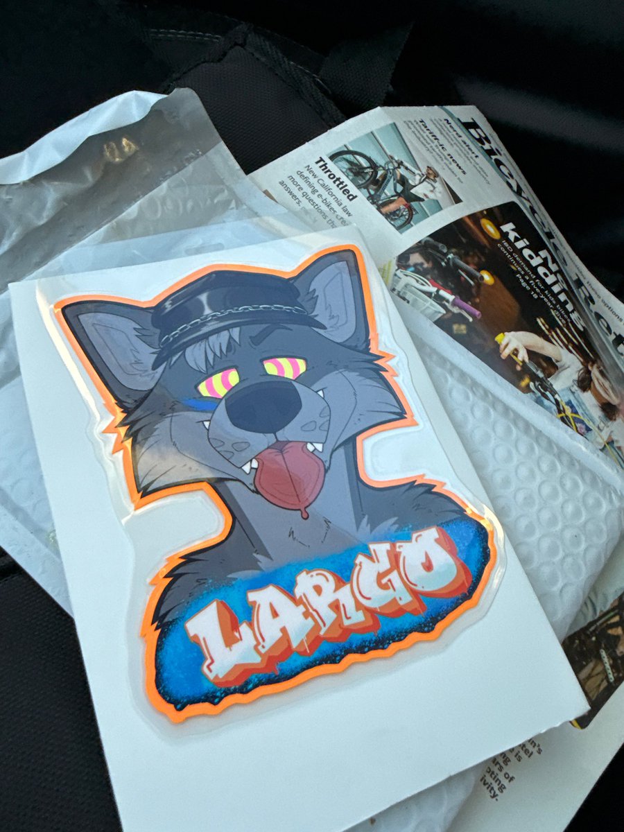 Largo_wolf's tweet photo. @ChevyBarks for doing this for me! https://t.co/xcFTI0s4dx