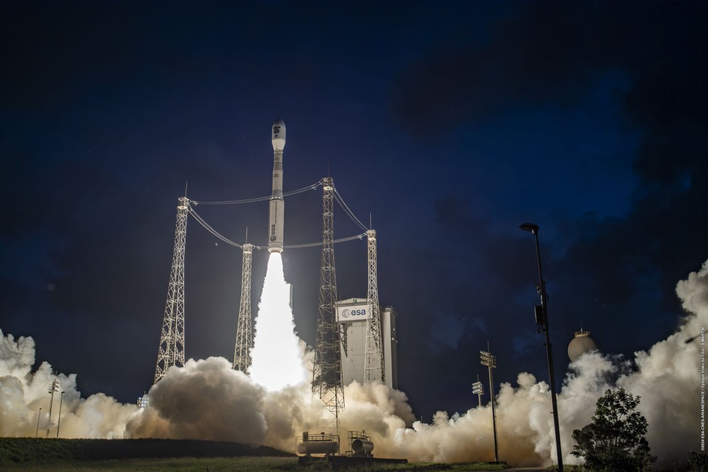 infoGMV_es's tweet photo. Europa amplía su capacidad de observación terrestre con el exitoso lanzamiento del jueves del #Sentinel1C a bordo del cohete mejorado #VegaC. 🚀
Descubre el papel clave de GMV en esta misión del programa #Copernicus: https://t.co/j0Y1Lylu1c
#GMVnews #Espacio https://t.co/qrpGQJ8KdO