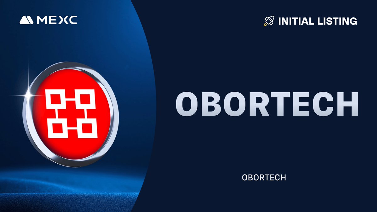 MEXC's tweet photo. We're thrilled to announce that the @OBORTECHhub Kickstarter has concluded and #OBORTECH will be listed on #MEXC!

🔹Deposit: Opened
🔹OBORTECH/USDT Trading: 2024-12-09 10:00 (UTC)

Details: https://t.co/VSZxnxbZjv https://t.co/ioJu74Sb9w