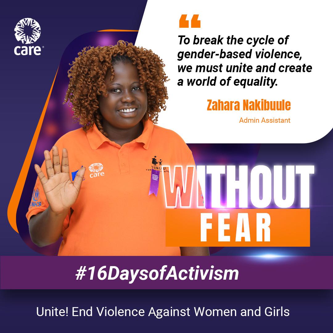 Lilmpabu's tweet image. #WithoutFear Every woman and girl deserves a chance. @CAREUganda @careusa @aramadanda @feminature @youthchaperonug