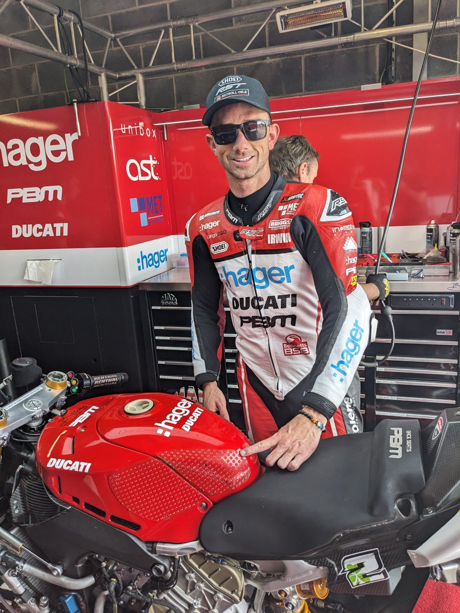 EaziGrip's tweet photo. We are pleased to announce that we will continue supporting @PBM_Team  and @GIrwinRacing for the 2025 @OfficialBSB season.

Glenn has used our Evo Tank Grips for over 4 years now.

We wish the team all the best for the new season! https://t.co/1FPCahksFV
