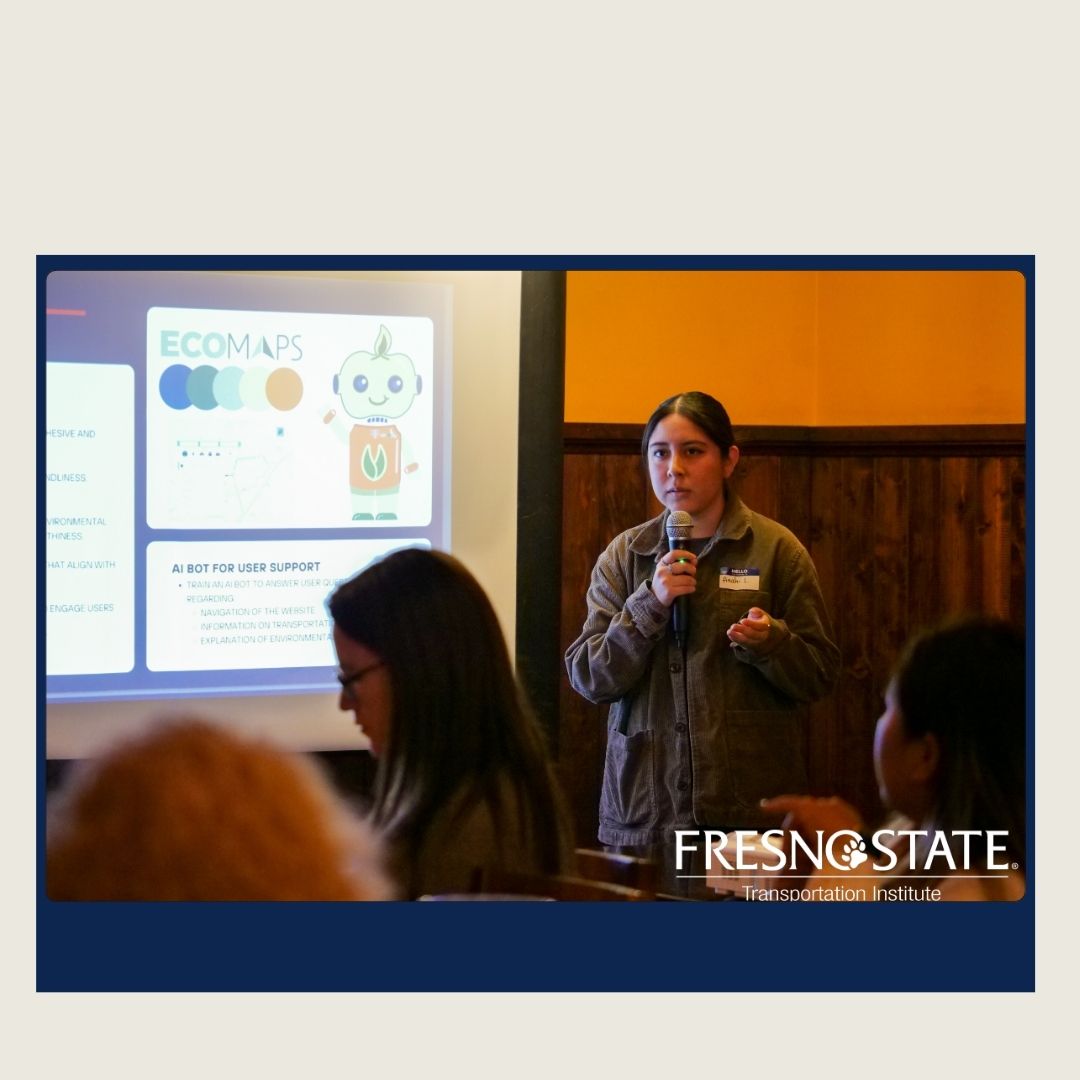 fstranspinst's tweet photo. ✨ Highlights from the WTS Monthly Membership Luncheon featuring the an inspiring presentation on "The Future of Transportation" by our talented FSTI students on November 20th! 🚗🌟
#WTSCentralCalifornia #FutureOfTransportation #FSTI #FresnoState #WomenInTransportation https://t.co/yKJPCQIrM2