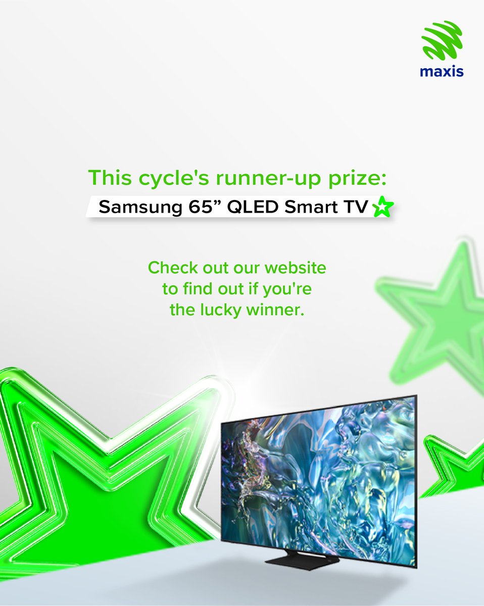 Maxis's tweet photo. ππΌ CONGRATULATIONS WINNERS π
Swipe through to find out if you won the coveted Tesla Model 3, or go to our link here to see our full list of winners: https://t.co/cMXzs8BkVr
Contest ends 5th February 2025. #Maxis5G #MaxisBonanza https://t.co/UkIxHYRT6b
