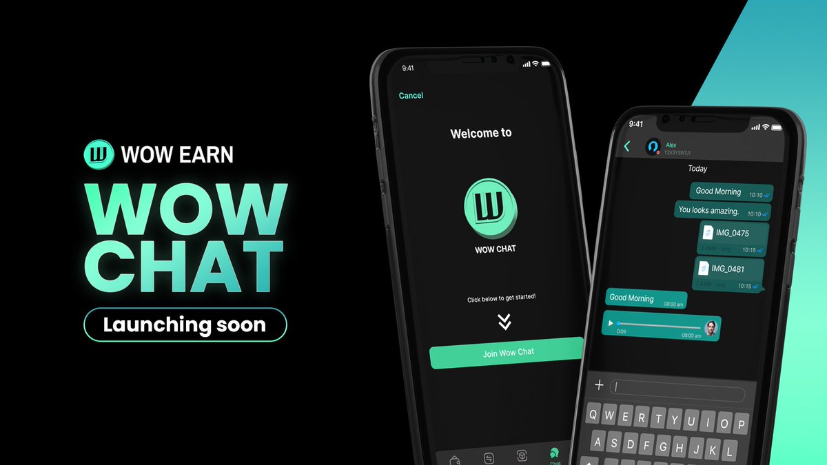 WOWEARNENG's tweet photo. Launching Soon: WOW Chat 🚀

🔐Secure your chats! WOW EARN’s encrypted chat system is launching soon🌐 
Stay tuned! 👀 https://t.co/wOxYAINzWi