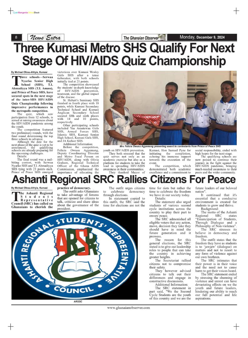 ashsrc_'s tweet photo. 🚨 Today's edition of the Ghanaian Observer Newspaper 📰 https://t.co/BuGCo7TwOm