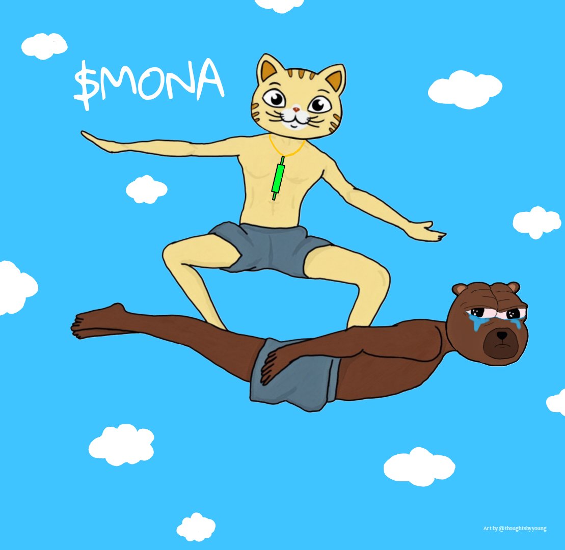 Thoughtsbyyoung's tweet photo. Spent the last few hours creating this amazing piece as my entry to @Monaon_solana ongoing meme contest.
$MONA is different. It is special. It is a rare π and not just a meme coin.
#MonaToken https://t.co/f6nJh9DLw3