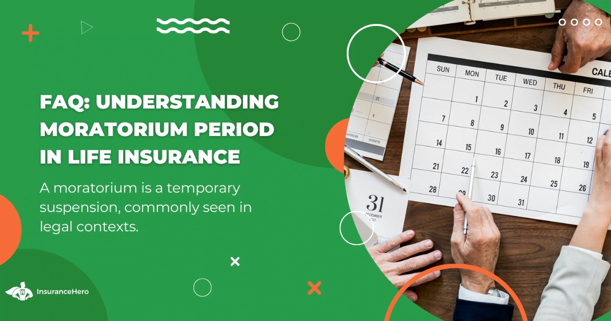 ukinsurancehero's tweet image. What is a moratorium period in life insurance, and how does it apply to life insurance coverage in the UK? You can find out here: insurancehero.org.uk/blog/moratoriu… #lifeinsurance #lifeinsurancecoverage #moratoriumperiod