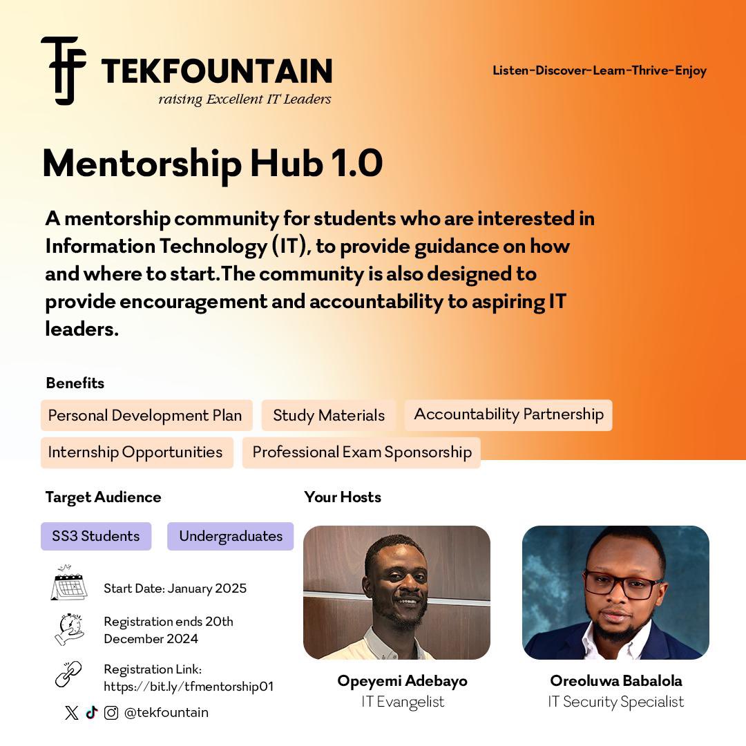 JASMINEOFLAGOS's tweet photo. Follow us on our platforms @TekFountain https://t.co/hj3Yz0Rael