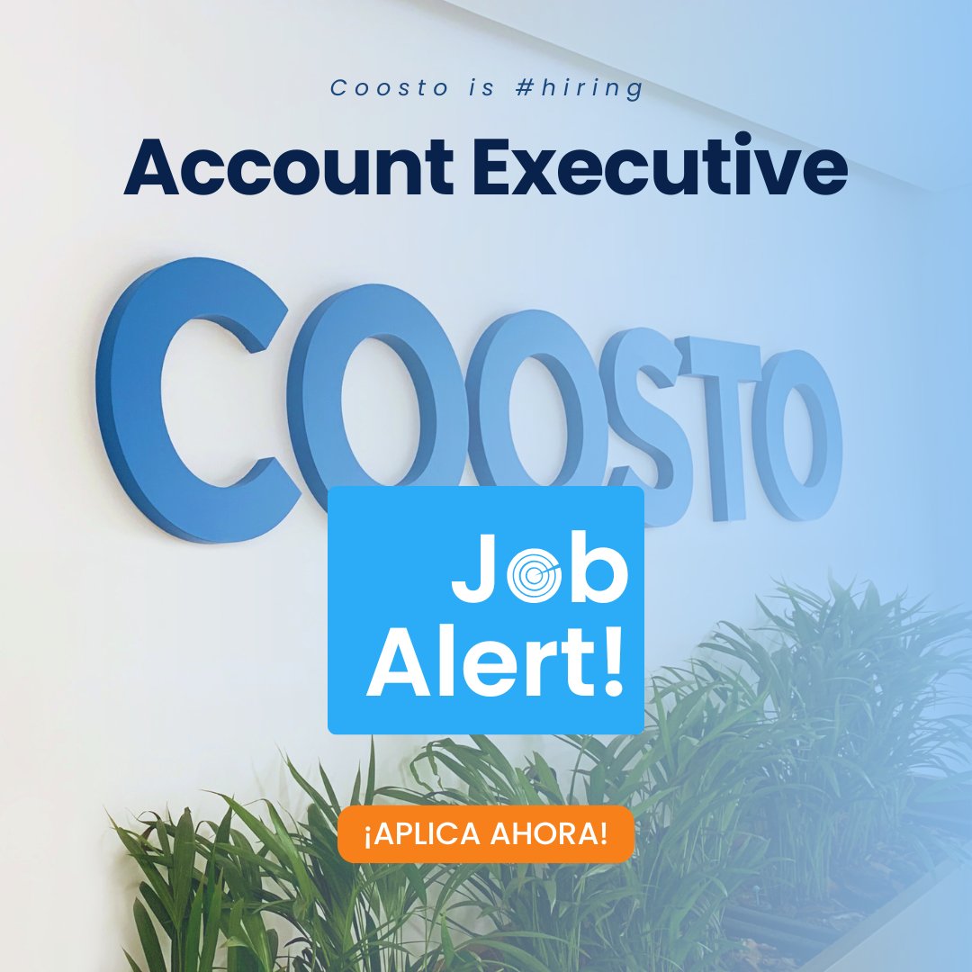 CoostoES's tweet photo. ¡Únete a nuestro equipo de @CoostoES como Senior Account Executive! 💻

¿Te apasionan las ventas estratégicas y buscas un entorno dinámico donde poder marcar la diferencia?

📩 Aplica a esta posición: https://t.co/rnTRMixtc4

#Coosto #SeniorAccountExecutive https://t.co/bOBblgbemq