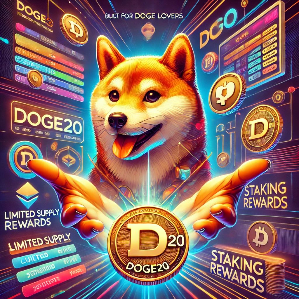 Doge20_CTO's tweet photo. 🐾 Monday Fun Fact! 🐾

Doge20 isn’t just a token—it’s a fusion of staking rewards, limited supply, and utility designed for Doge lovers.

Here’s the twist: every step we take is powered by YOU, our amazing community. Together, we’re proving that Doge20 is more than hype—it’s the real deal. 🚀

#Doge20 #FunFact #CryptoWithPurpose #ForDogeLovers