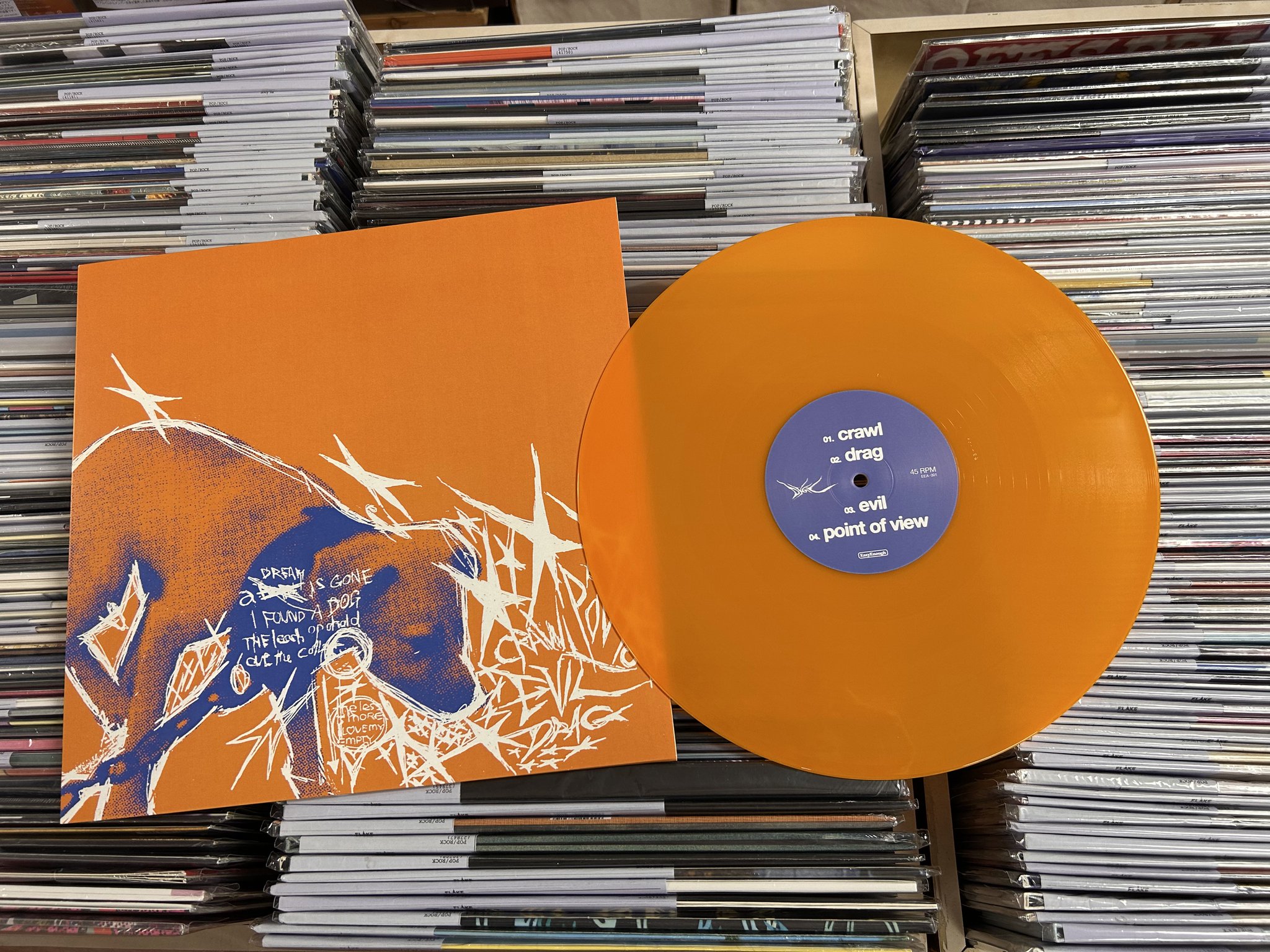 DYGL A DAZE IN A HAZE アナログ レコード クリア盤 DYGL A DAZE IN A HAZE レコード クリア盤