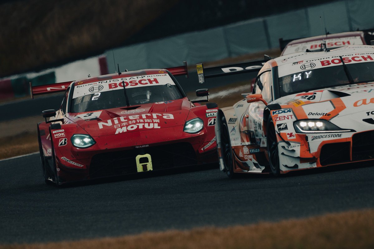 Atsushi_Miyake's tweet photo. SUPER GT Rd.5 最終戦
予選 決勝7位
ランキング3位
FCY解除後にミスをしてしまい勝負権を失いました。序盤から追い上げ、完璧なレース展開でしたが……
悔しいです。
チーム、高星さんと共に戦い成長することができたと思います！
応援ありがとうございました！
#SUPERGT  #NISSAN #NISMO #Niterra https://t.co/ZTnfopWklT