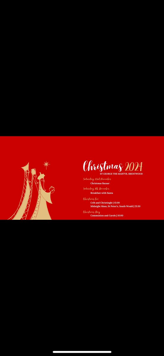 stgeorges_bwd's tweet image. Do come and join us for one of our Christmas services!!🎄🎁🎅🏻