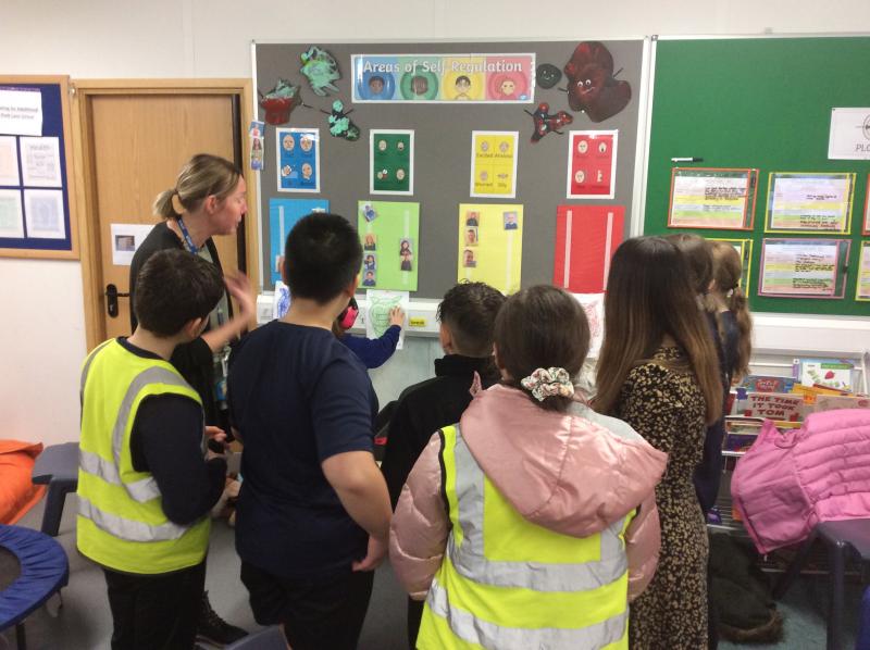 Park Lane school and ourselves have been working together to promote integration between mainstream and special schools. We have been to visit their wonderful school and we welcomed them to our nativity performance recently. The children were all brilliant.