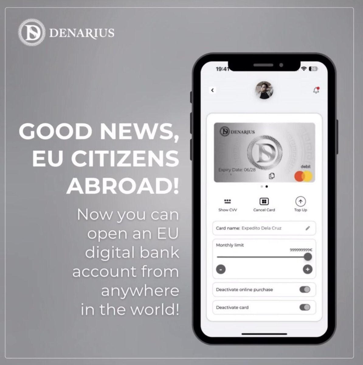 Denarius Global tweet media