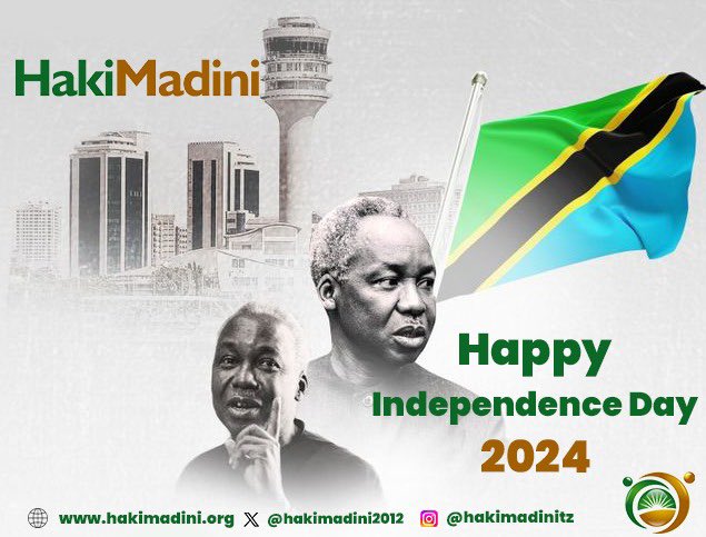 HakiMadini Tanzania (@hakimadini2012) on Twitter photo Happy Independence Day to all! Let’s celebrate freedom and unity. <a href="/HakiMadini2012/">HakiMadini Tanzania</a>
#workingforpropoorminingsectorintanzania Happy Independence Day to all! Let’s celebrate freedom and unity. <a href="/HakiMadini2012/">HakiMadini Tanzania</a>
#workingforpropoorminingsectorintanzania