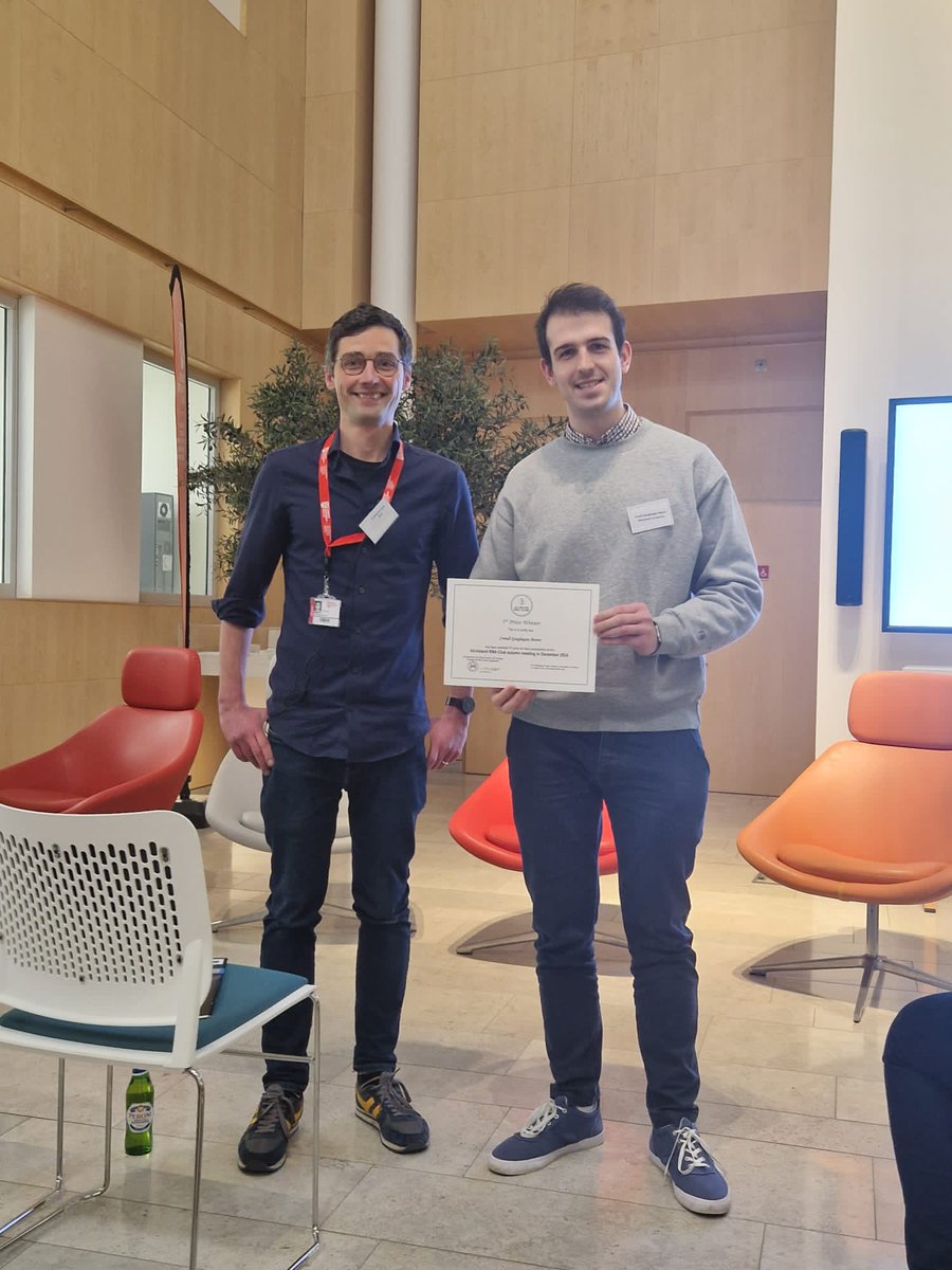 IrishRNA's tweet image. Huge congratulations to the 3 winners of best presentation prizes at our All-Ireland RNA club autumn meeting @QUBelfast: 1. Yifan Yu (UCD) 2. Daragh Morgan (QUB) and 3. Conall Geoghegan Moore (MU). Well done Sponsored by @RNASociety and @lexogen as part of the #RNASalon scheme.