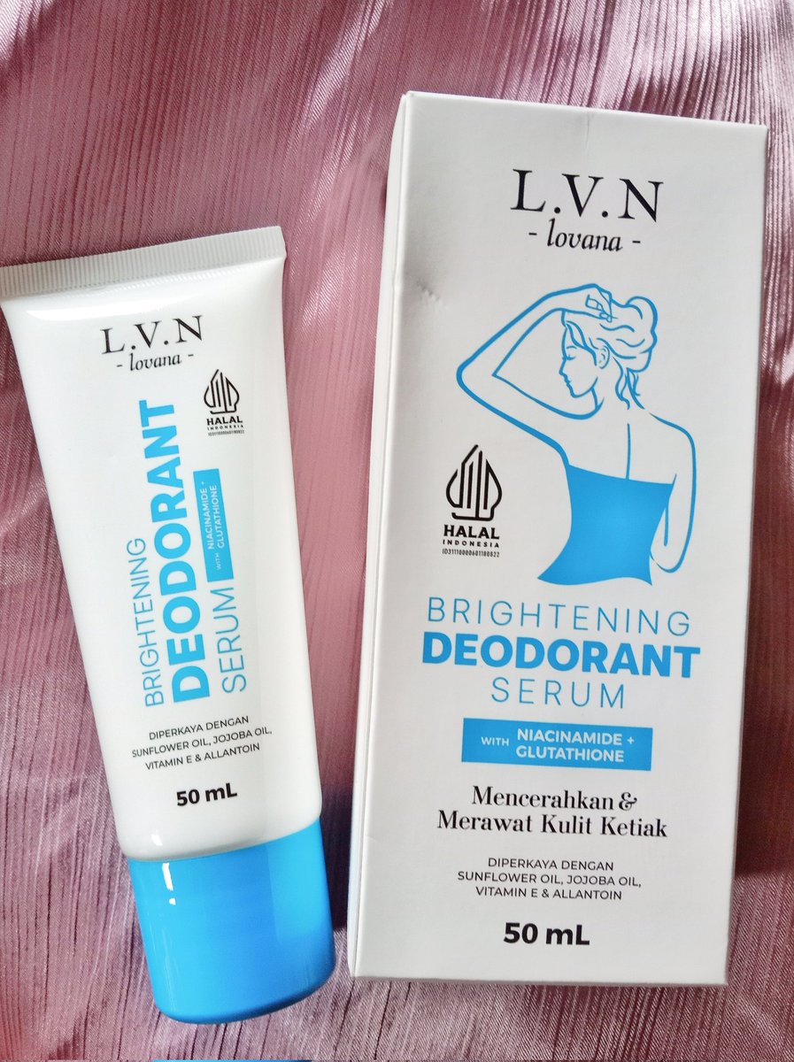 biar ketiak wangi seharian, gak lupa pake deodorant 😼👊🏻

kali ini gak cuman bikin wangi, tapi bisa bikin mencerahkan juga loh! ini nih, produk brightening deodorant serum dari lovana 🌷💗