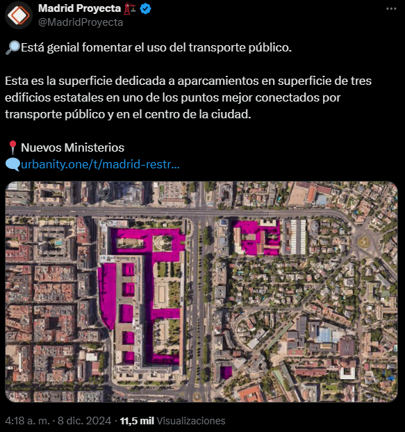 enbicipormadrid's tweet photo. A raíz de esta denuncia de @MadridProyecta, hemos decidido ver hasta qué punto puede ser cierta la hipótesis de @yoossie: la gente que va a Nuevos Ministerios en coche es porque vive en zonas mal comunicadas con transporte público-> https://t.co/EB0g4Dlk2N